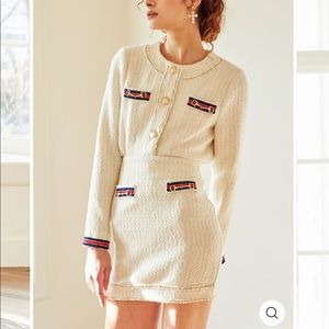 STORETS | Tweed SET skirt + Jacket